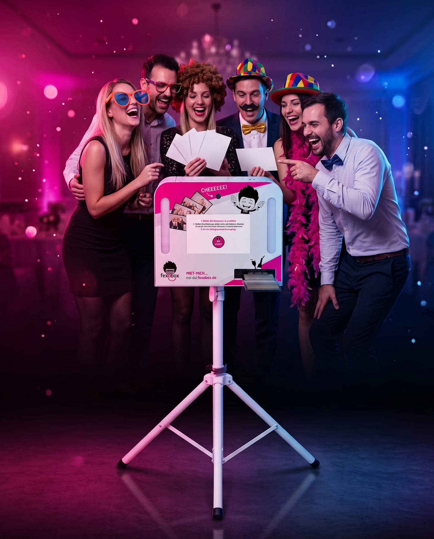 Photobooth fexobox à louer – formule digitale ou avec tirages