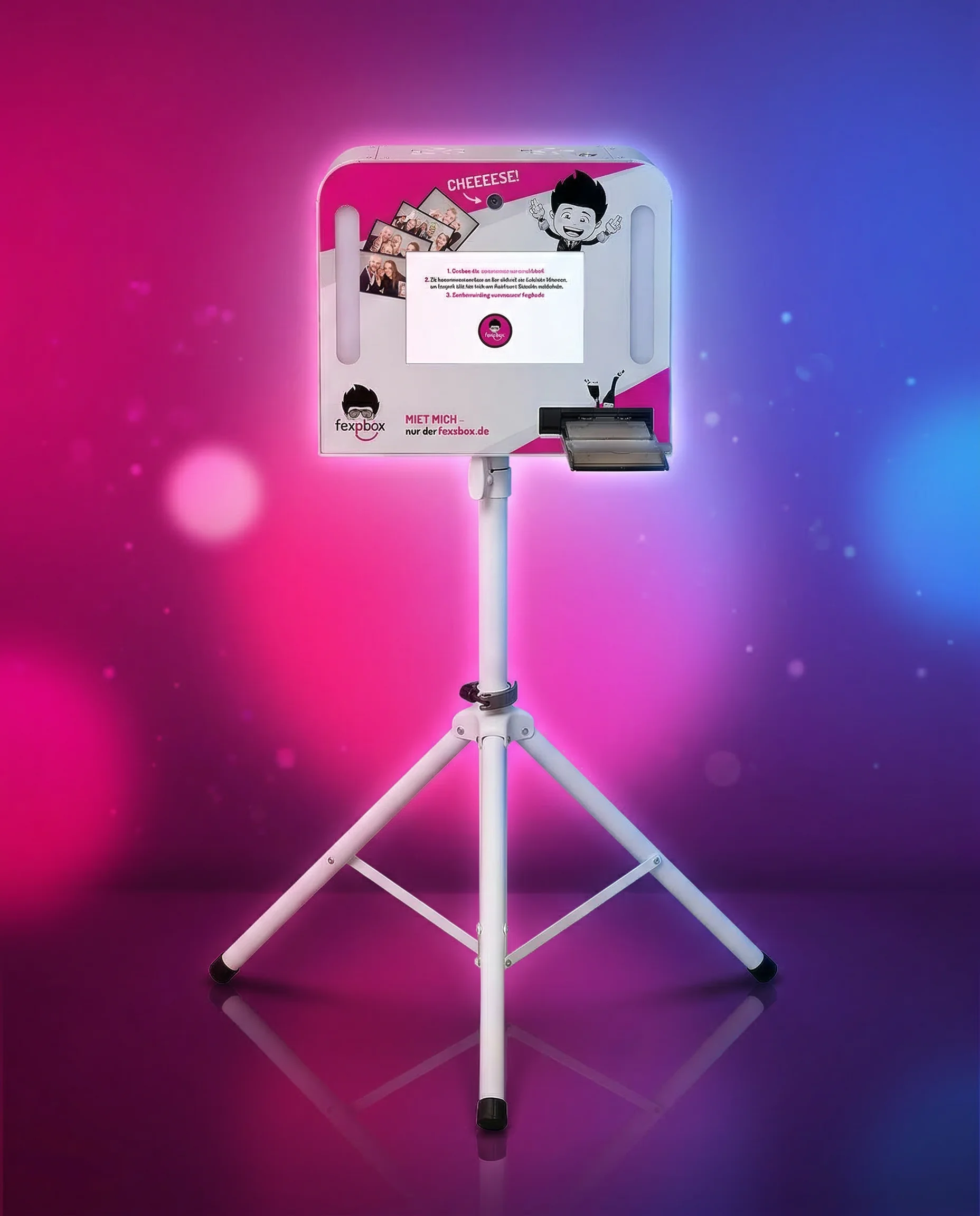 Photobooth fexobox à louer - formule tout inclus dès 259€